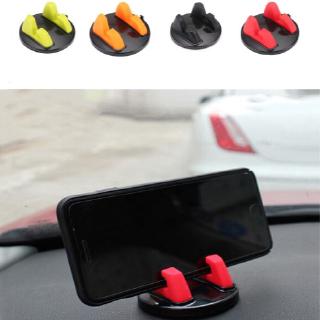 Rotatable Soft Silicone Anti Slip Mat Mount Stands Car Phone Holder