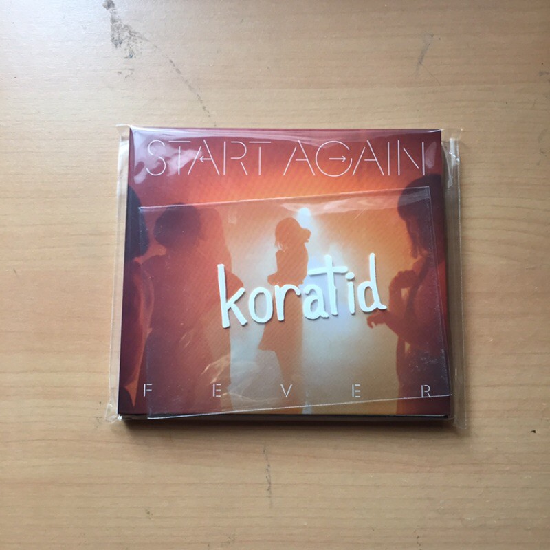 CD Fever 1st Single “Start Again”