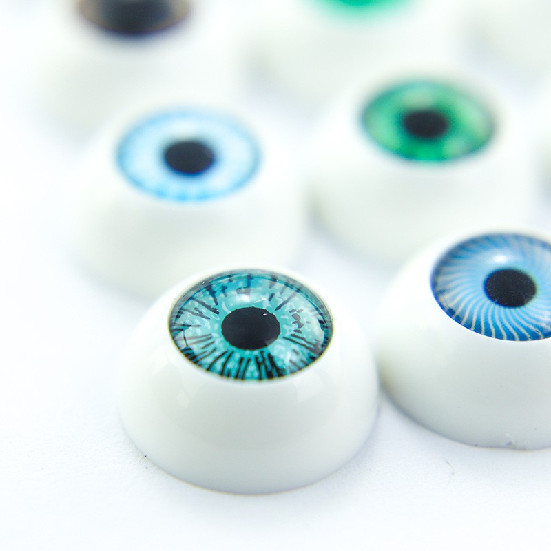 ดวงตาอะคริลิค BJD 3D 10 12 มม. 8 คู่ สําหรับตุ๊กตา DIY - รูปที่ 4