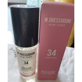 W.dressroom No34 Always happy ขนาด​70ml