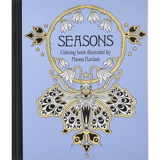 สมุดภาพระบายสี Seasons Adult Coloring Book By Hanna Karlzon