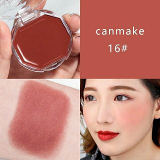 (พร้อมส่ง)*New*Canmake Cream Cheek