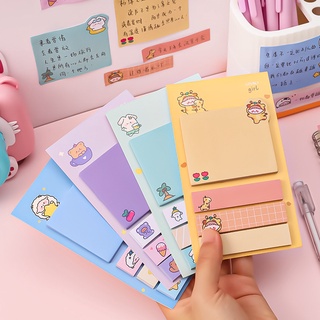 สติกเกอร์กระดาษโน้ต ลายการ์ตูน สําหรับติดตกแต่งออฟฟิศ