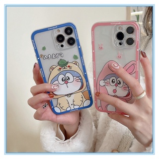 เคสไอโฟน iPhone 13 Pro Maxเคสโทรศัพท์มือถือลายการ์ตูนแมวกระต่ายสีฟ้าสําหรับ Iphone 6 6s 7 8 Plus Xr เคสไอโฟน11 12 13 Mini Pro Max