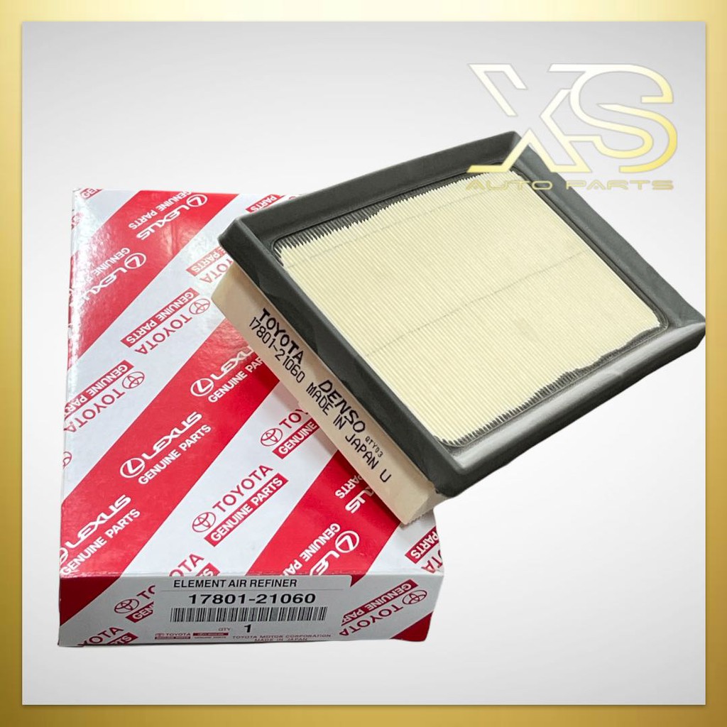 TOYOTA AIR FILTER - TOYOTA PRIUS C 1.5 NHP10 (2012-) (17801-21060) PRIUS-C PRIUSC