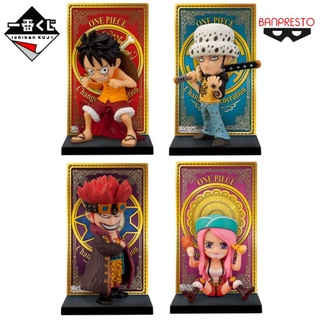 โมเดล วันพีช One Piece WCF Ichiban Kuji H Prize Change of Generation Banpresto Onepiece Luffy, Trafalgar law, Bonney