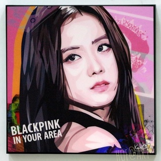 Jisoo จีซู #1 BLACKPINK แบล็คพิงก์ K POP Blink รูปภาพติดผนัง pop art กรอบรูป แต่งบ้าน ของขวัญ รูปภาพ โปสเตอร์ เกาหลี