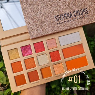 HF2009 Sivanna Colors Pro Make Up Palette ซีเวียน่า โปร เมค อัพ พาเลทท์