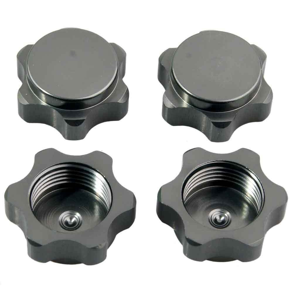ยางล้อรถ Rc Alum Hub Mount Nut 17 มม . Cover M 12 Hsp 1 : 8