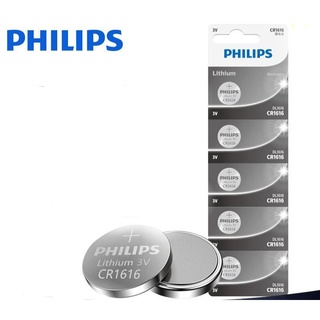 ถ่านรีโมท Philips CR1616 Lithium 3V ของใหม่ ของแท้