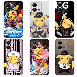 เคส วีโว่ VIVO V25 5G V25E V25 Pro Case การ์ตูน Pikachu Soft TPU เคสซิลิโคน โทรศัพท์มือถือ เคส