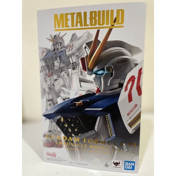 TAMASHII NATIONS Metal Build Gundam F91 Chronicle White, Action Figure Collezionabile