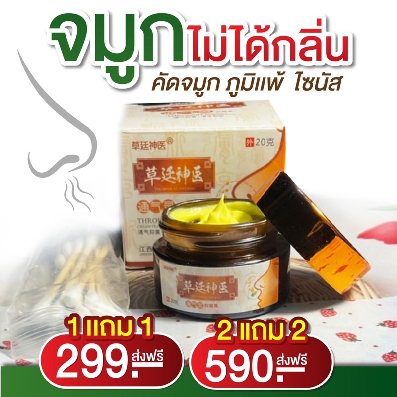 ไซนัสภูมิแพ้จมูกไม่ได้กลิ่น พร้อมส่ง