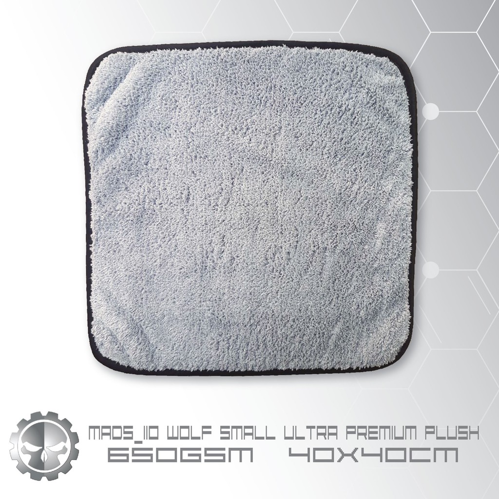 Mads 110 WOLF Ultra Premium Plush ผ้าไมโครไฟเบอร์ 650 แกรม 40x40ซม