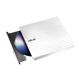 ASUS External DVD USb Connector , support M disc White color