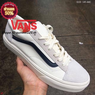 Wan33ce Old Skool รองเท้าผ้าใบแฟชั่น ไซซ์ 36