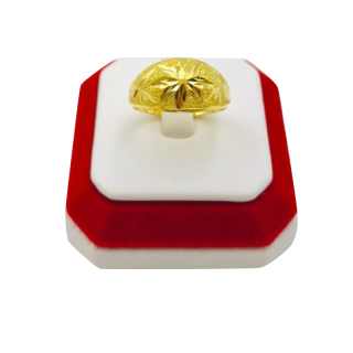 [MGOLD] แหวนทองคำแท้ 96.5% น้ำหนัก ครึ่งสลึง ลายเต่าไป๋ (คละแบบ)