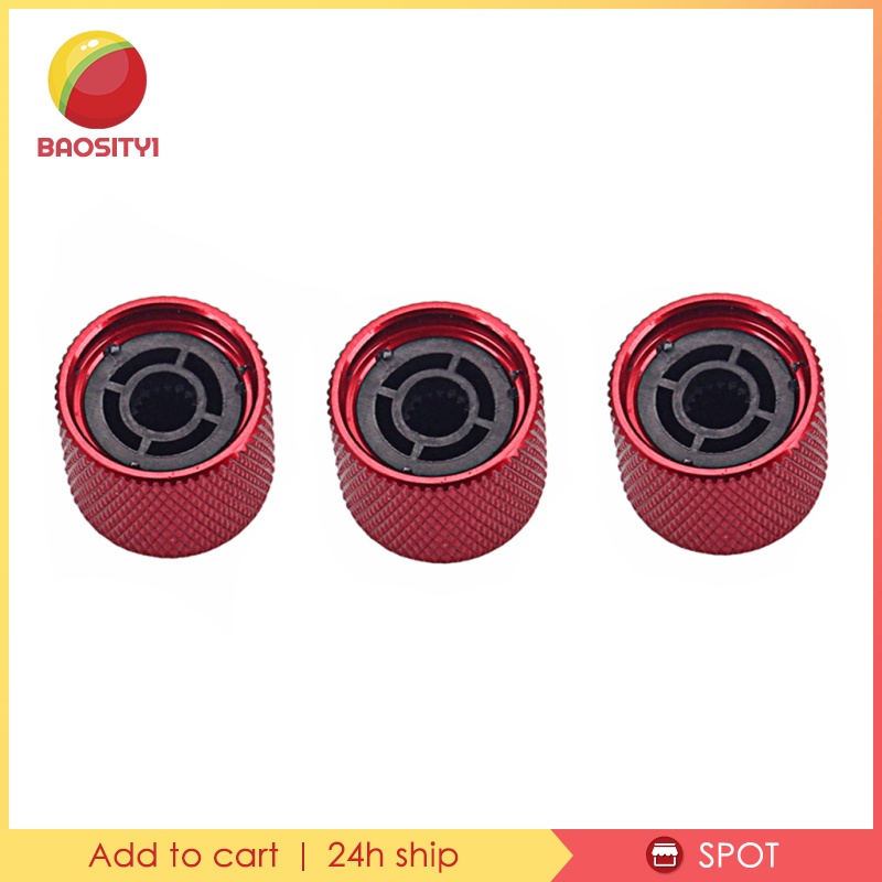 [BAOSITY1] ลูกบิดสกรู สําหรับกีตาร์ไฟฟ้า เบส 3 ชิ้น