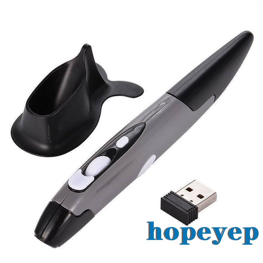 soulmate-2.4GHz Optical USB Wireless Pen Mouse Pad Tablet PC Laptop Drawing Teaching Mouse xDKz #7