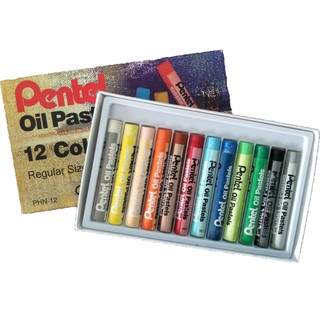 สีชอล์คเพนเทล Pentel  12 สี 25 สี 36 สี