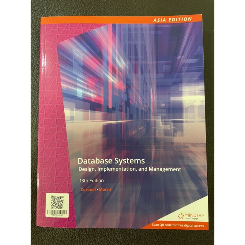 หนังสือดาต้าเบส Database System 13th edition Coronel•Morris