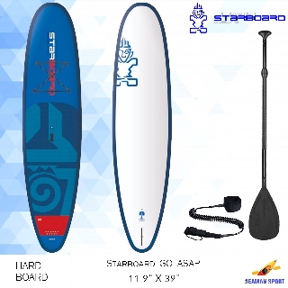 STARBOARD SUP 120 x 34 GO - บอร์ดแข็ง+ไม้พายธรรมดา