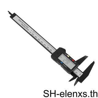 เวอร์เนียคาลิปเปอร์ดิจิทัล เกจวัดมุม แม่นยํา ใช้แบตเตอรี่ 100 มม. สําหรับงานโลหะ ELEN