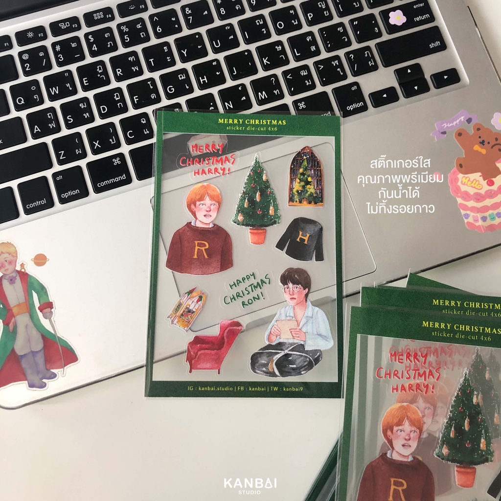 KANBAI | Clear Sticker Chirstmas