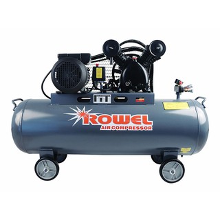 Air pump BELT-DRIVEN AIR COMPRESSOR ROWEL BV51-65 65L Wind instrument Hardware hand tools ปั๊มลม ปั๊มลมสายพาน ROWEL BV51