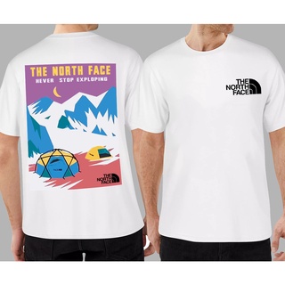 แฟชั่นใหม่THE NORTH FACE เสื้อยืด แขนสั้น แฟชั่นลำลอง สำหรับผู้ชาย และผู้หญิงS-5XL