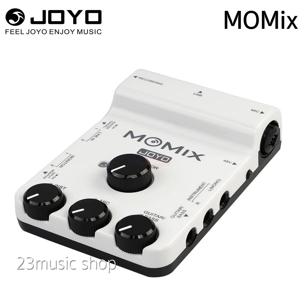 Joyo Momix ออดิโออินเตอร์เฟส สำหรับสมาร์ทโฟน ใช้ได้ทั้ง Android / iOS