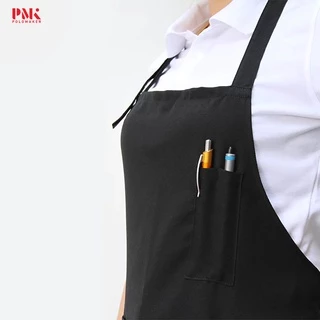 ผ้ากันเปื้อน ผ้ากันเปื้อนเต็มตัวผ้าโซล่อน ผ้าเบา ใส่สบาย สายคล้องคอ - PMK Polomaker