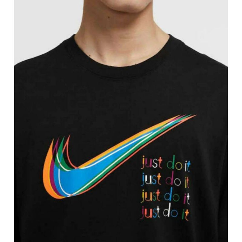 NIKE เสื้อยืด คอกลม แขนสั้น just do it ใส่ได้ทั้ง ผู้หญิง-ผู้ชาย ผ้าไม่บางมากใส่สบายๆ  ราคาถูกมากค่ะ