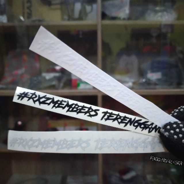 สติ๊กเกอร์ RXZ MEMBERS