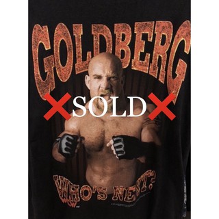 เสื้อยืดผ้าฝ้ายพิมพ์ลายขายดี WWC Vintage GOLDBERG T-Shirt’s©️1998’s🔥❌ขายแล้ว❌