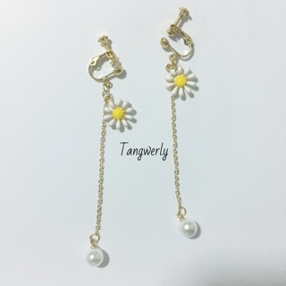 Daisy ear clip แบบหนีบ #006