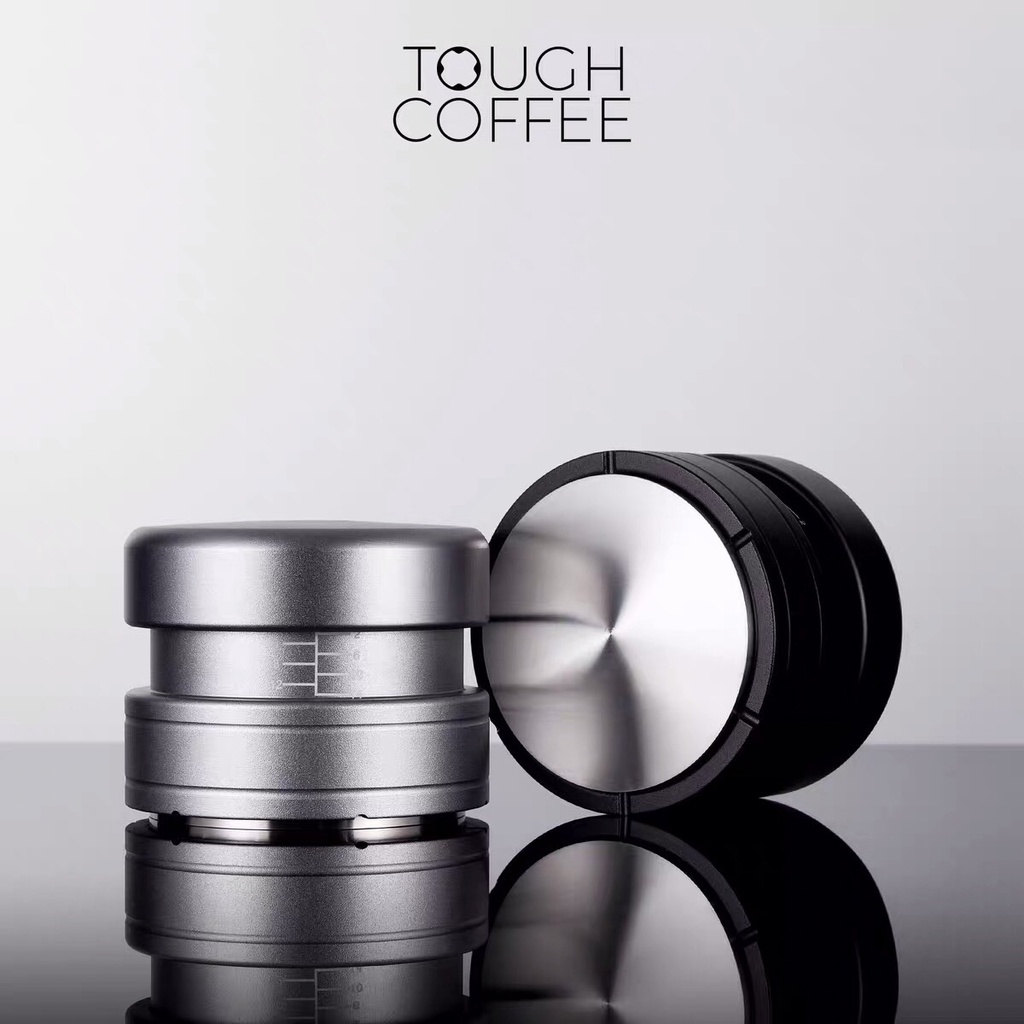 Tough coffee (Tamper spring) แทมเปอร์สปริง หน้าเรียบ ขนาด51.3mm/53.3mm/58.5mm