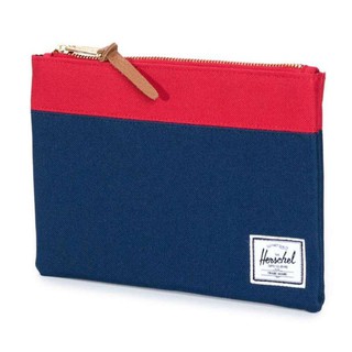 กระเป๋าใส่เอกสาร Herschel Network Pouch - Navy / Red   Size L