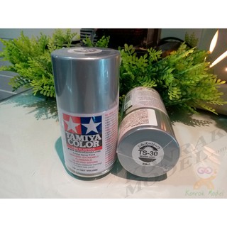 สีสเปย์ Tamiya TS-30 SILVER LEAF 100ML