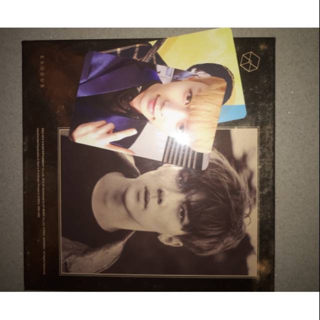 EXODUS ALBUM SEHUN COVER KOR VER