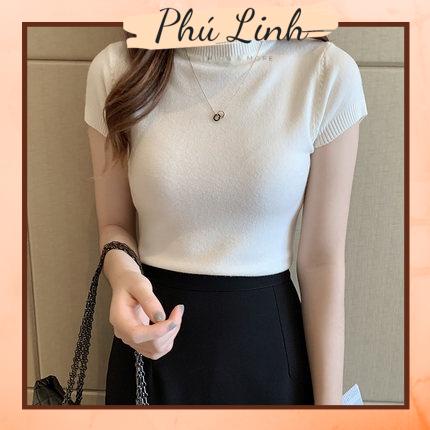 นางสาว404 เสื้อสเวตเตอร์แขนกุดคอเต่านุ่มสุดหรู