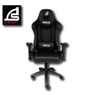 GAMING CHAIR (เก้าอี้เกมมิ่ง) SIGNO BLACKER (GC-205BLK)