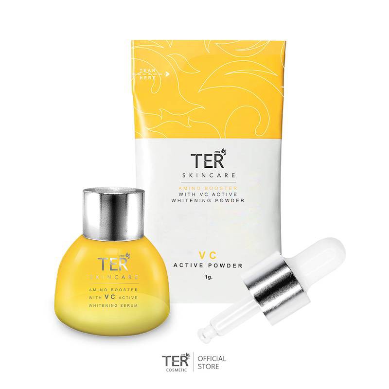 TER SKINCARE AMINO BOOSTER WITH VC ACTIVE WHITENING SET อะมิโน บูสเตอร์ วิท วีซี แอคทีฟ ไวท์เทนนิ่ง