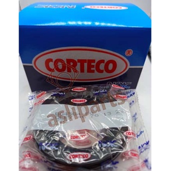 NOK ซีลน้ํามัน - QLFY 46x70xx13/23.5 NBR ( 46 x 70 x 13 / 23.5 ) Corteco / Japan / Kubota / BQ4504F
