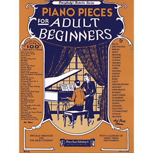 หนังสือดนตรี Piano Pieces for Adult Beginners