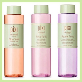 พร้อมส่ง - Pixi Skintreats Glow Tonic Exfoliating Toner ขนาด 100 ml และ 250 ml Pixi Skintrests Retinol Tonic