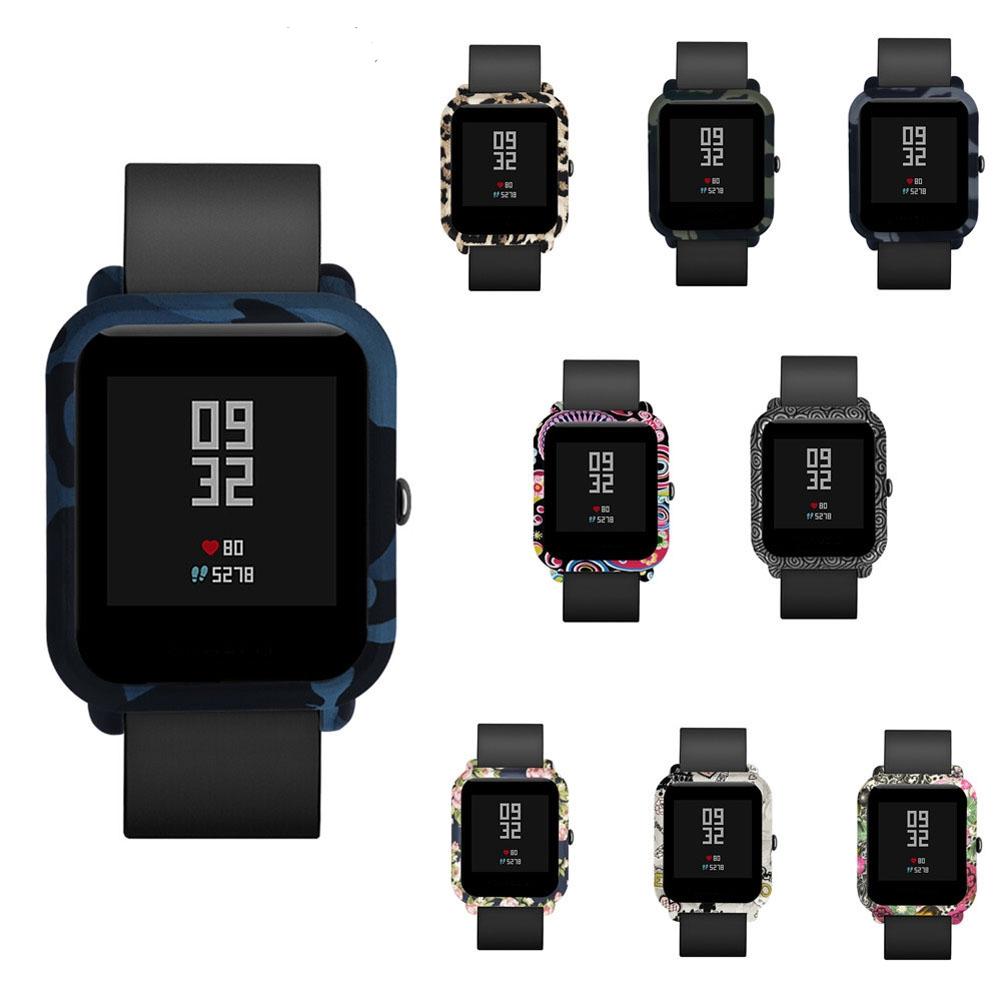 ปลอกหุ้มเครื่องป้องกันเครื่องพีซีสำหรับ Huami Amazfit Bip BIT PACE Lite Youth PC Cover Case