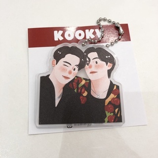 Acrylic Keychain BTS ARMY KOOKV พวงกุญแจ กุกวี Kookv in love by mommyjiminn