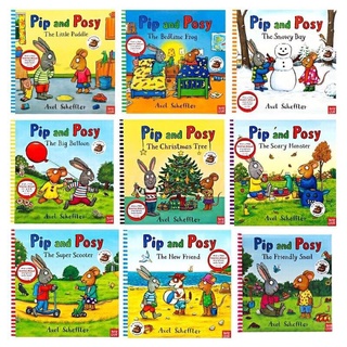 หนังสือภาษาอังกฤษหัดอ่าน ชุด  Pip and Posy ภาพน่ารัก มีแง่คิดสอนใจ