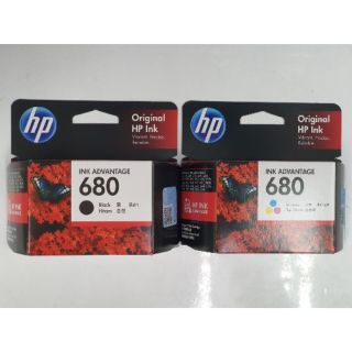 HP 680 ตลับหมึก อิงค์เจ็ตเเท้ ประกันศูนย์ HP